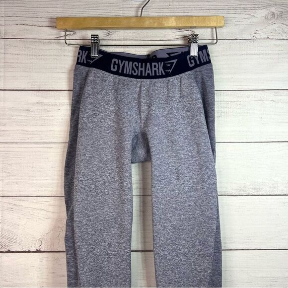 Gymshark Women’s Dry Flex Two Tone Leggings Workout Gym Purple Size S - Picture 4 of 8